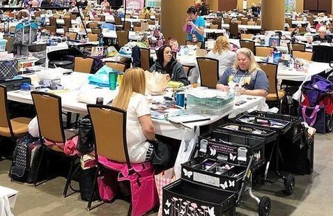 Find some new items for your collection at the Stamp and Scrapbook Expo